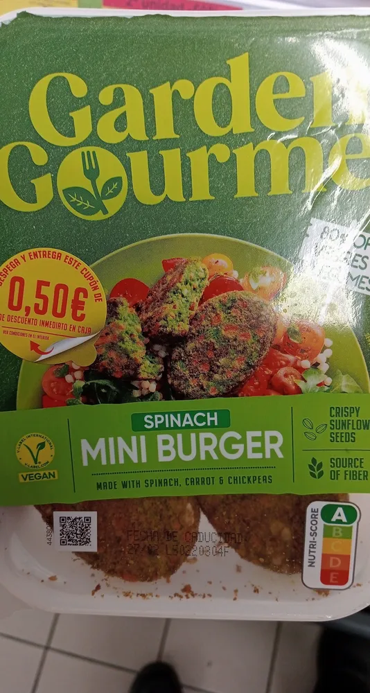 SPINACH MINI BURGER