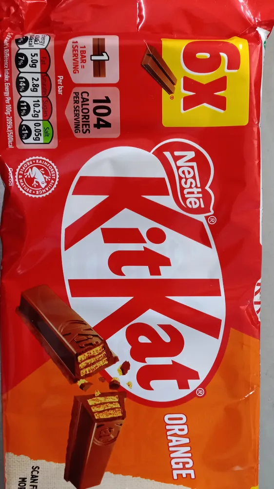 Kit Kat Orange