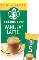 STARBUCKS Spécialités instantanées en stick Latte Vanille 107,5g