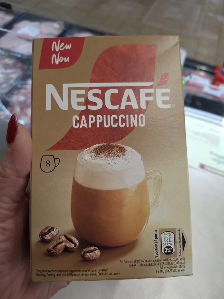 Nescafe cappuccino