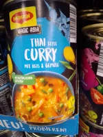 Thai Style Curry Mit Reis & Gemüse