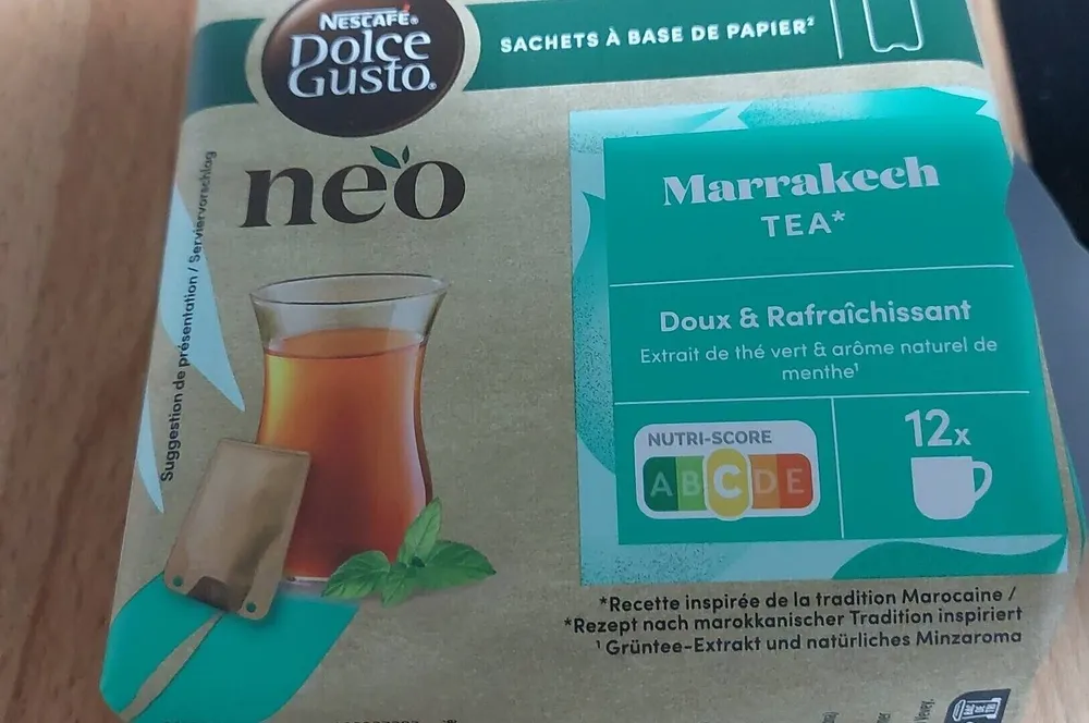 NESCAFE DOLCE GUSTO NEO Marrakech tea 12 Sachets 62g