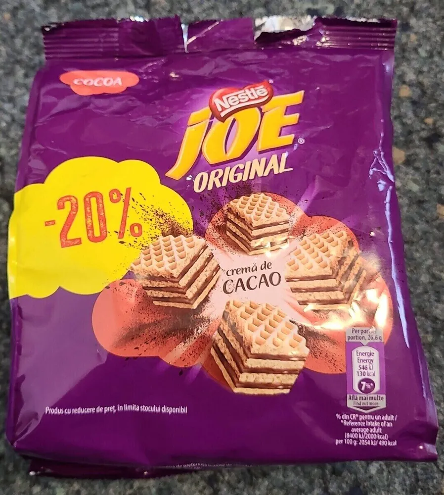 Joe original crema de cacao