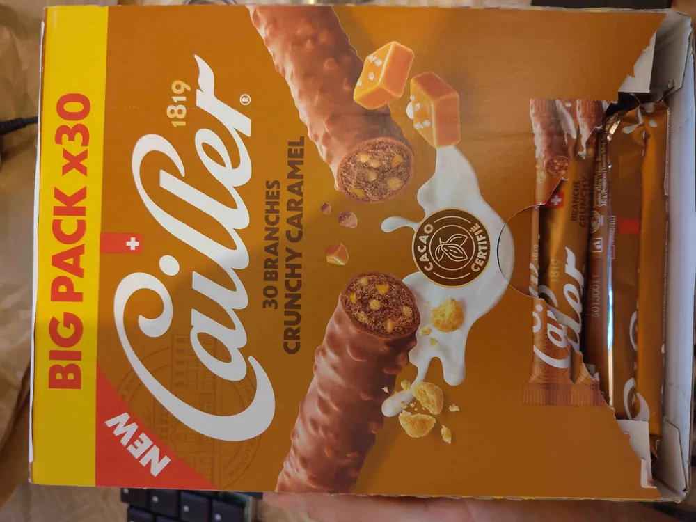 Branches crunchy caramel