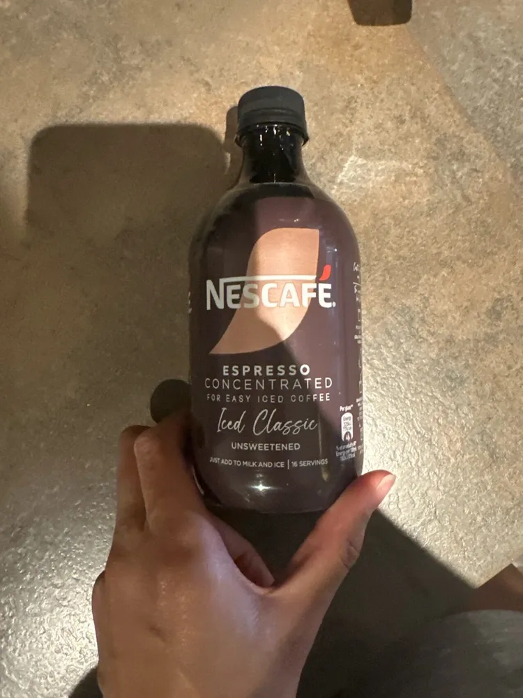 Nescafe Espresso Concentrated unsweetened ice Coffee