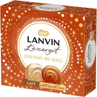 LANVIN Escargots EDITION DE NOEL lait pain d'épices 329g