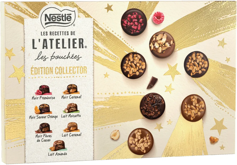 LES RECETTES DE L'ATELIER Les Bouchées Edition Collector 406g