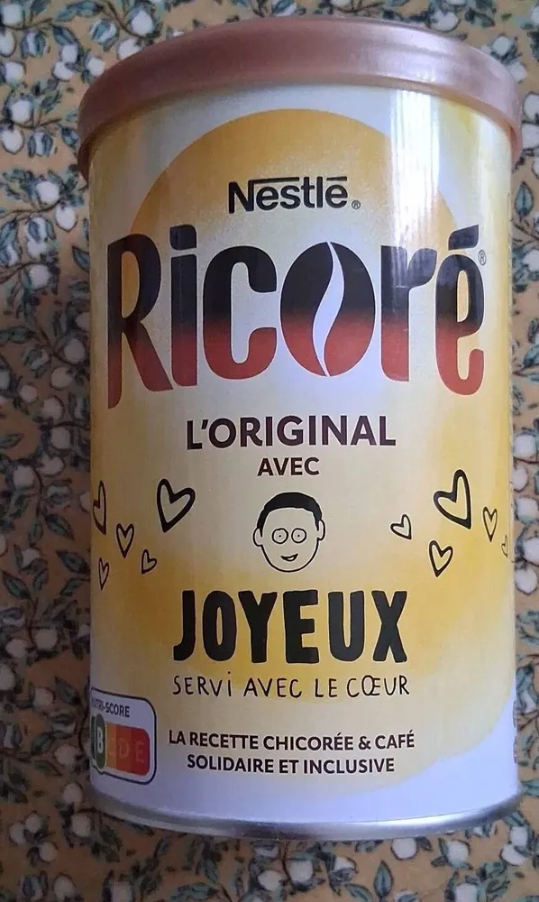 RICORÉ® JOYEUSE, Chicorée & Café, Boîte de 105g