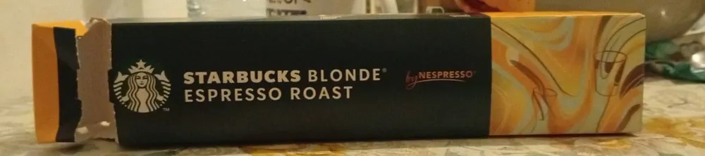 Starbucks blonde Espresso roast