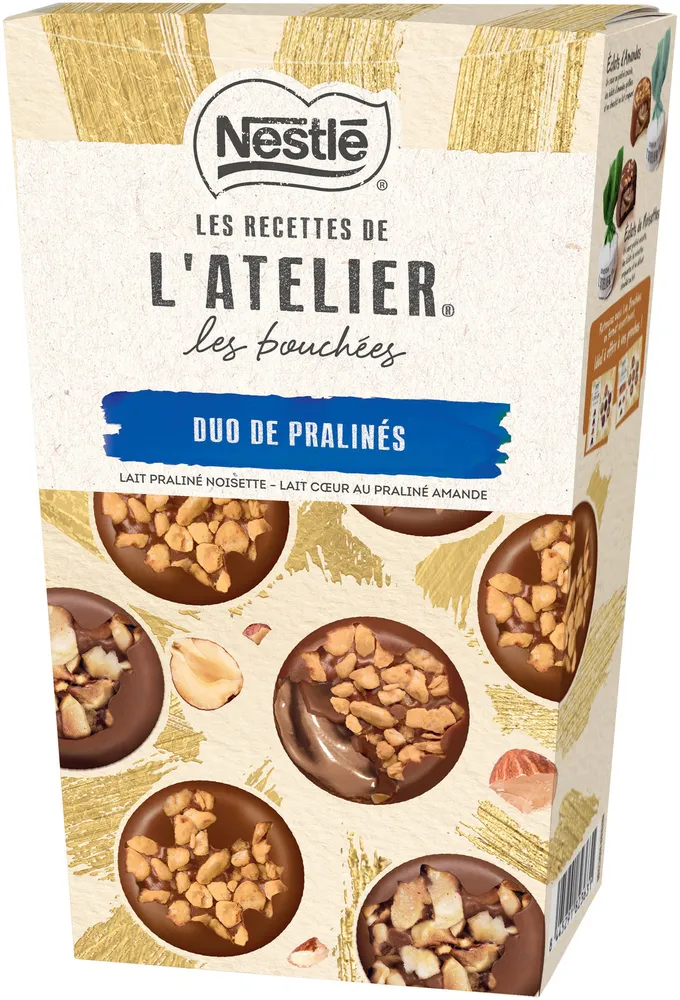 LES RECETTES DE L'ATELIER Duo Praliné 266g