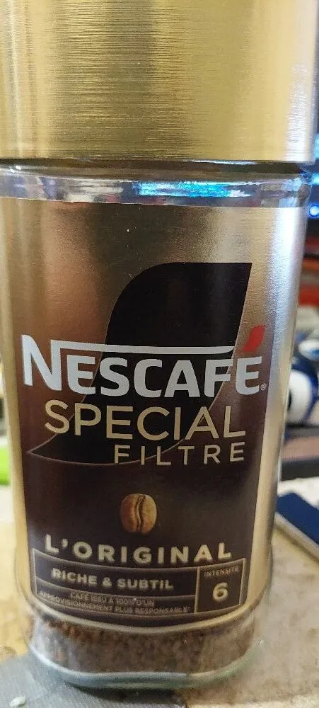 NESCAFÉ SPECIAL FILTRE L'Original Flacon de 195g