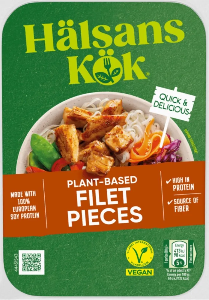 Plant based filet pieces