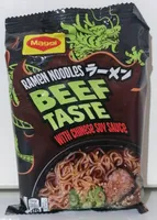 Ramen Noodles Beef Taste With Chinese Soy suce
