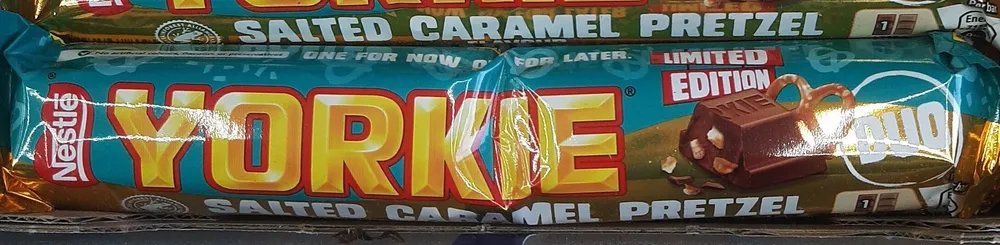Yorkie Saltec Caramel Pretzel