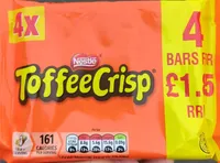 4X Nestle 4 BARS FOR Toffee Crisp £1.85 RR 1161 1S