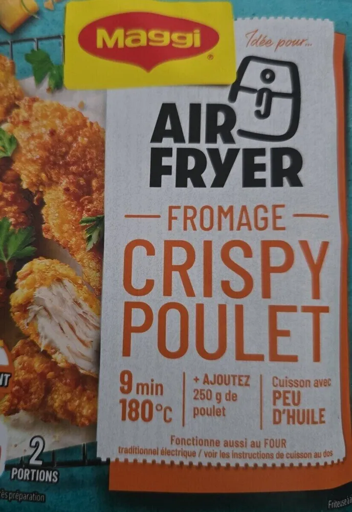 MAGGI Air Fryer Préparation Fromage Crispy Poulet 44g