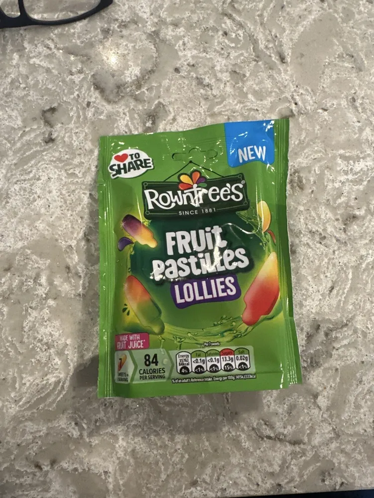 Fruit Pastilles Lollies