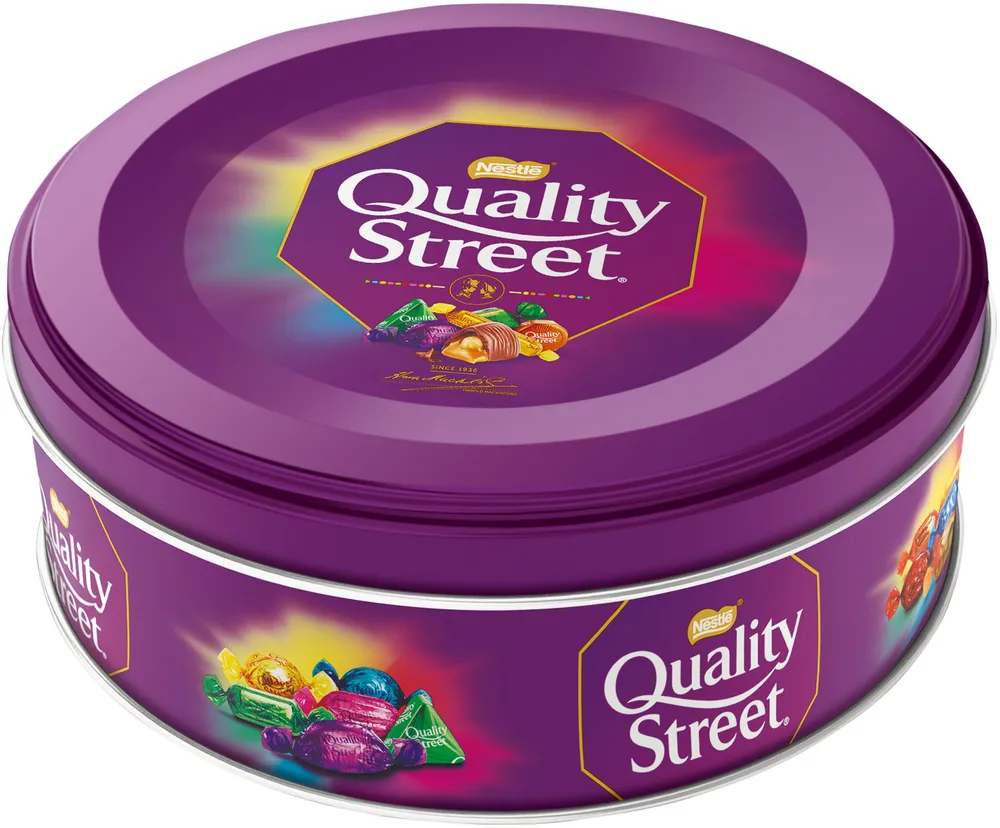 Quality street boîte métal 400g