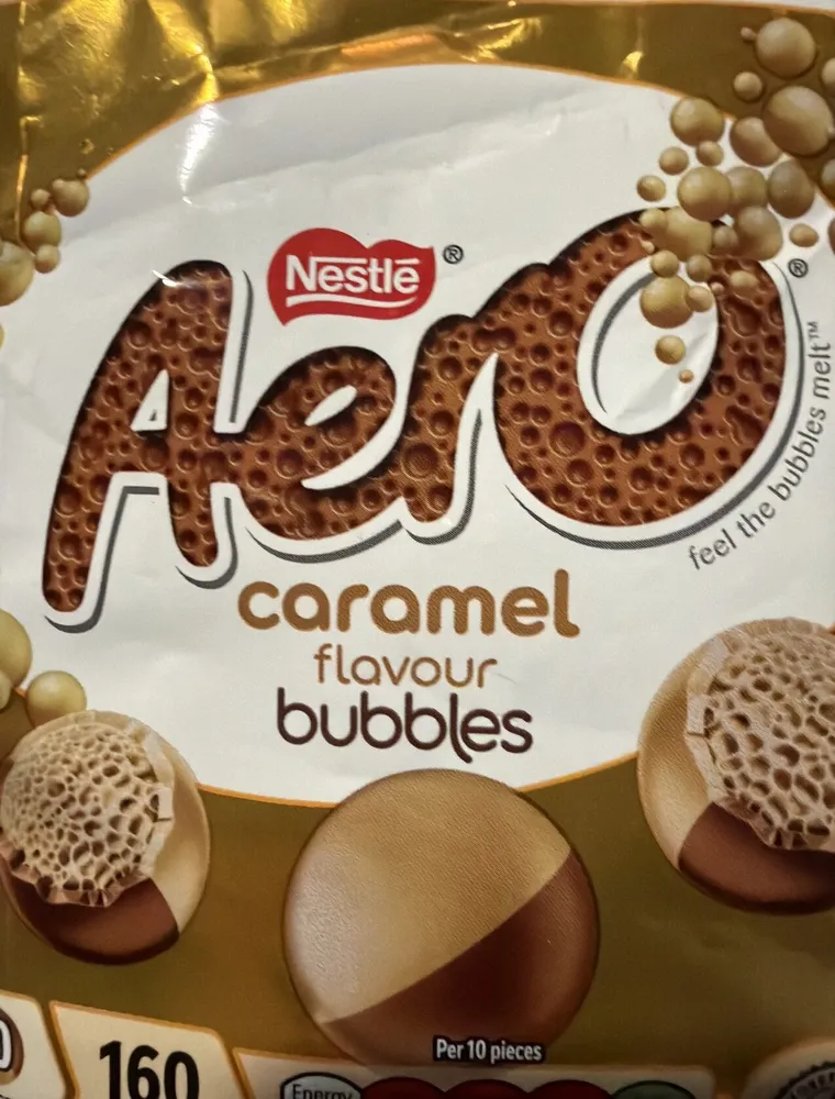 Aero Caramel Bubbles