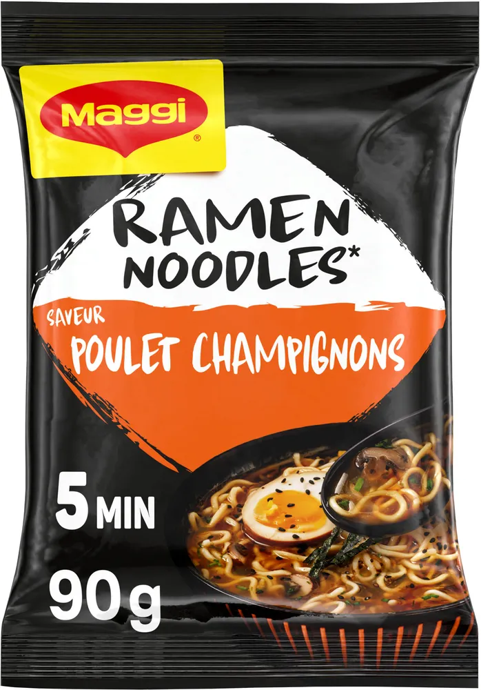 Ramen saveur poulet champignons