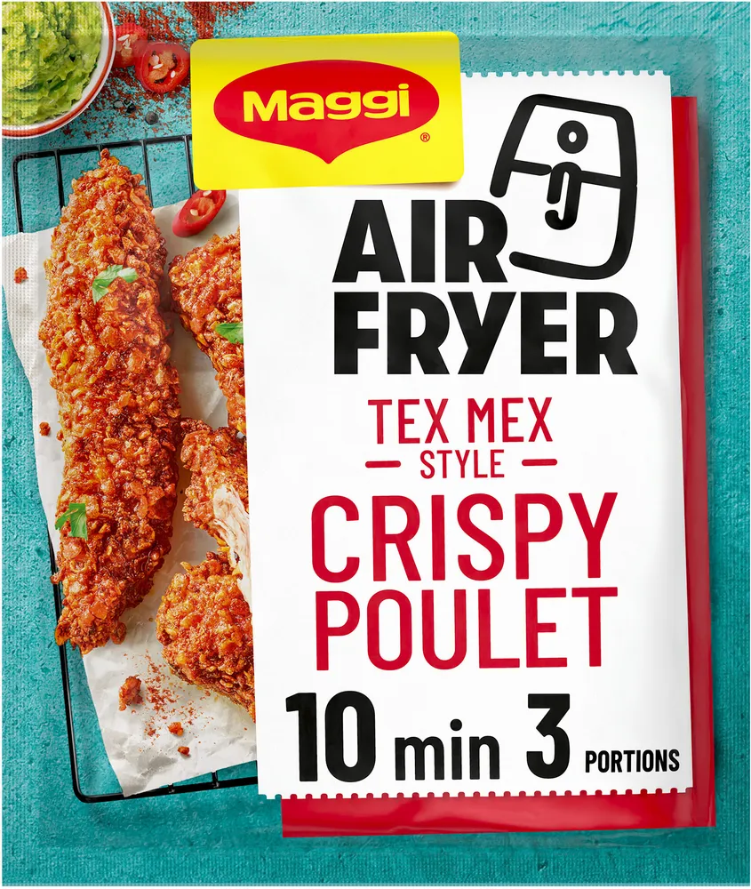 MAGGI Air Fryer Crispy Poulet Tex Mex - Sachet de 66g