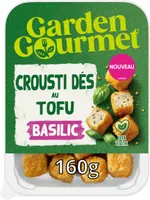 Crousty dés au tofu. Basilic