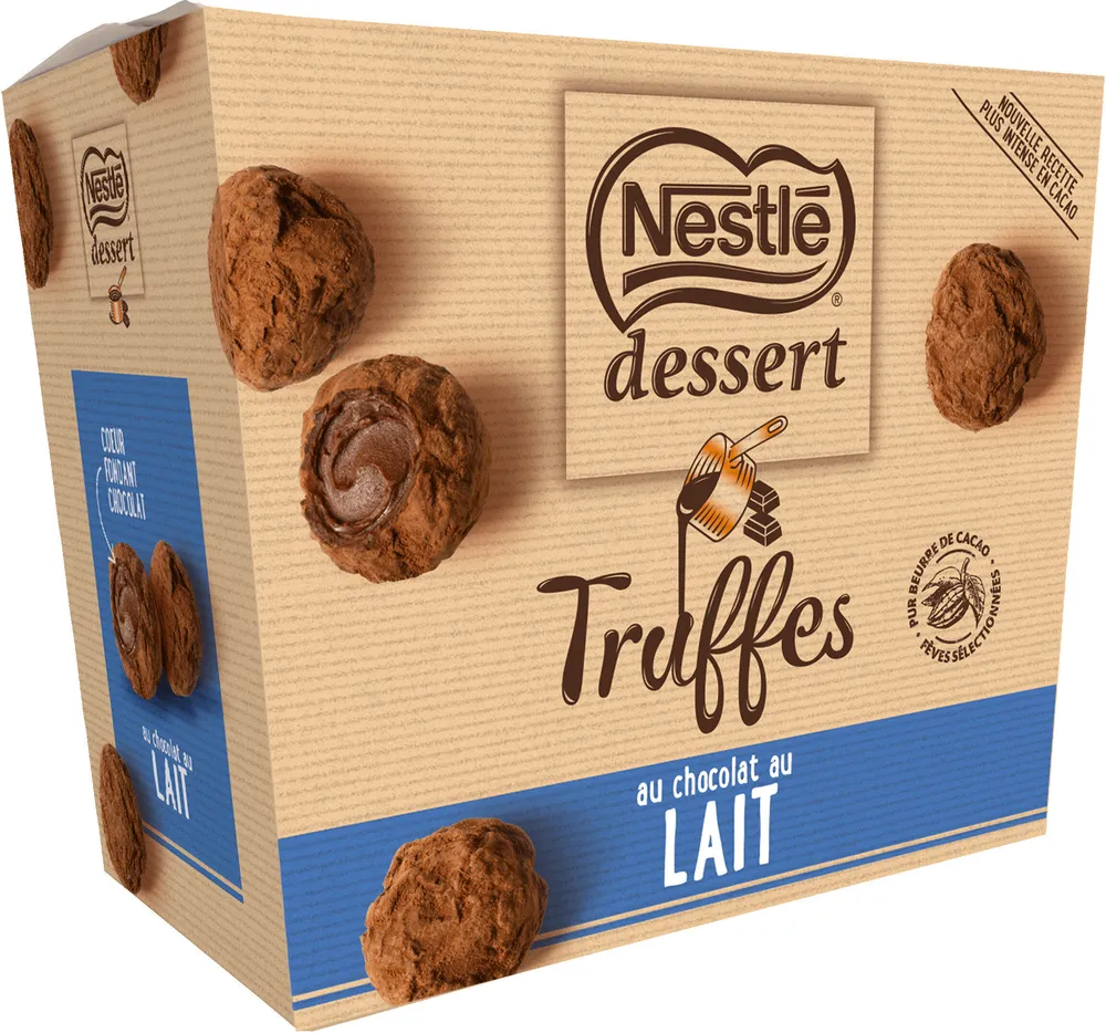 NESTLE DESSERT Truffes au chocolat Lait 250g