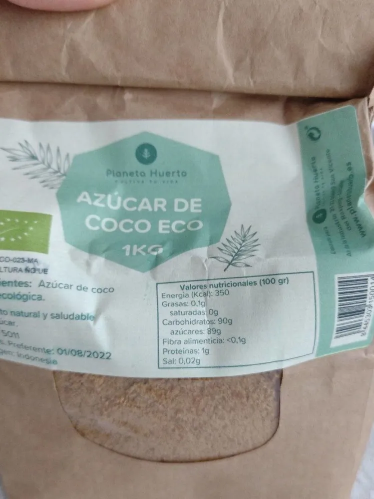Azúcar de coco eco