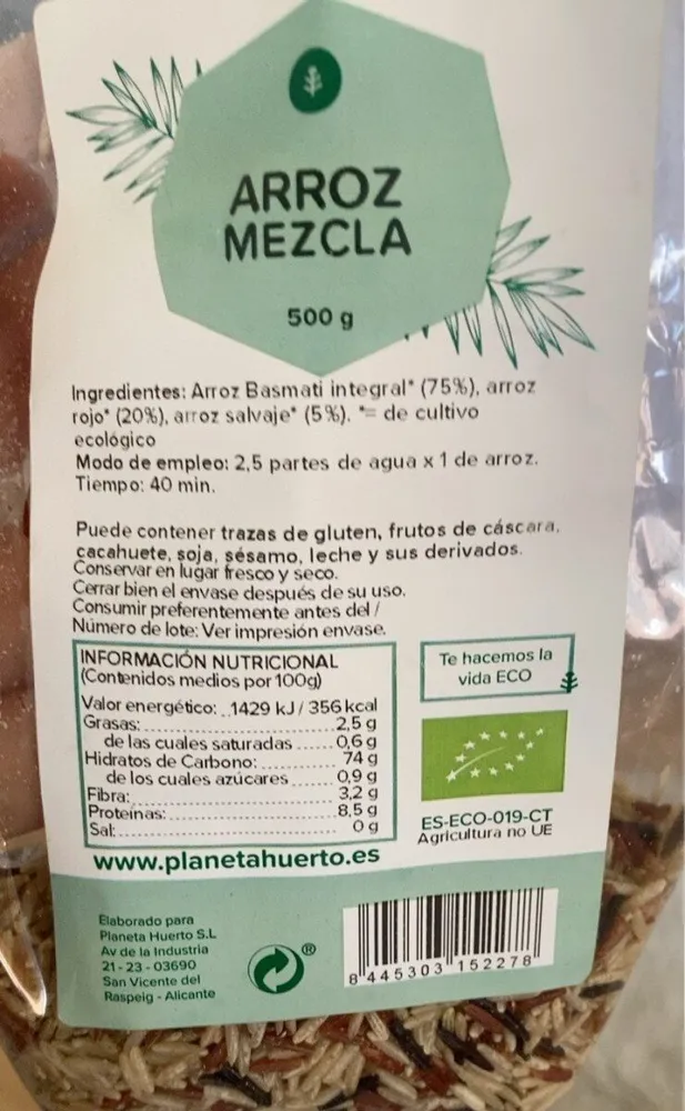 Arroz Mezcla