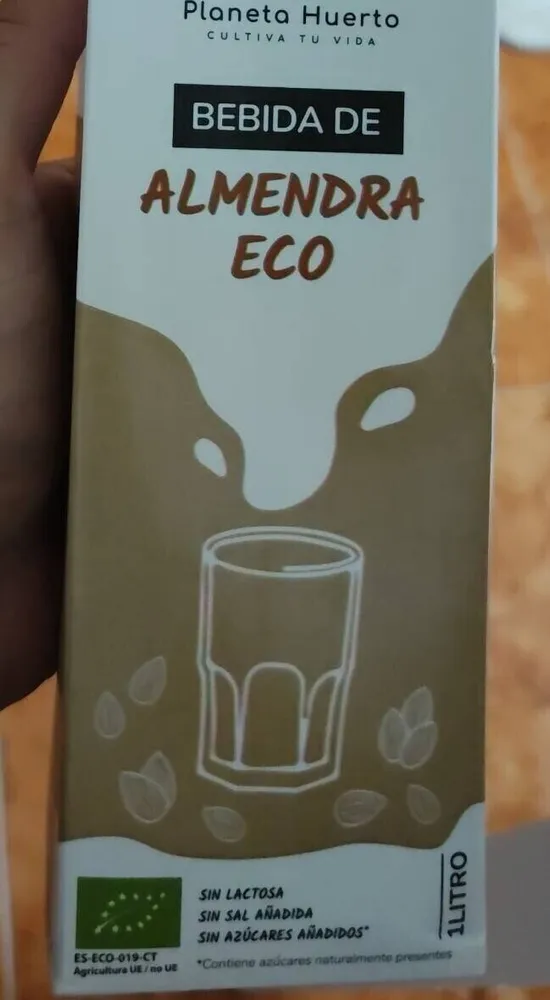 Bebida de almendra eco