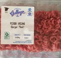 Burguer meat picada vacuno