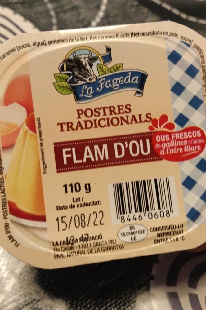 Flan d'Ou