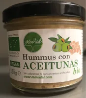 Hummus con aceitunas