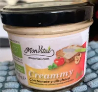 Creammy con tomate y albahaca