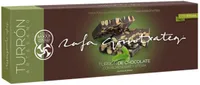 Turrón de chocolate con almendras y stevia