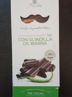 chocolate negro con guindilla de ibarra