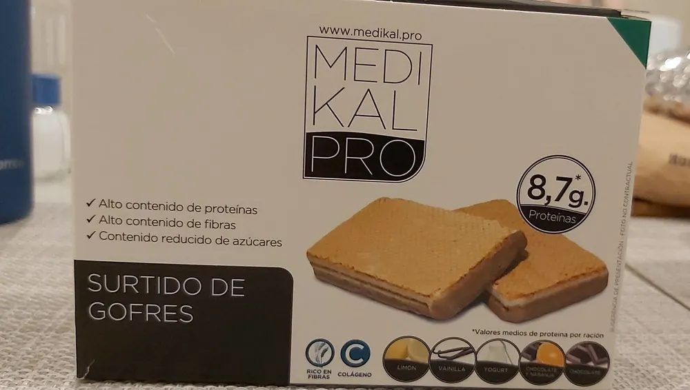 Surtido de gofres