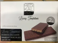 Barrita saciante bañada en chocolate con leche