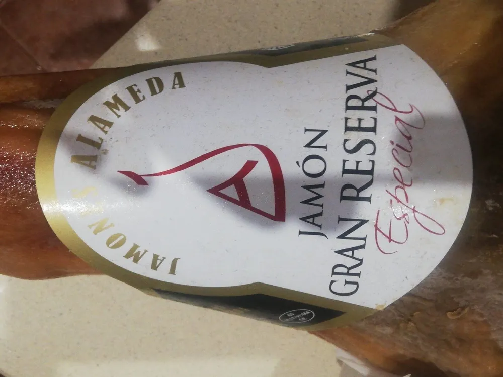Jamón gran reserva especial alameda