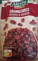 Cranberries séchées