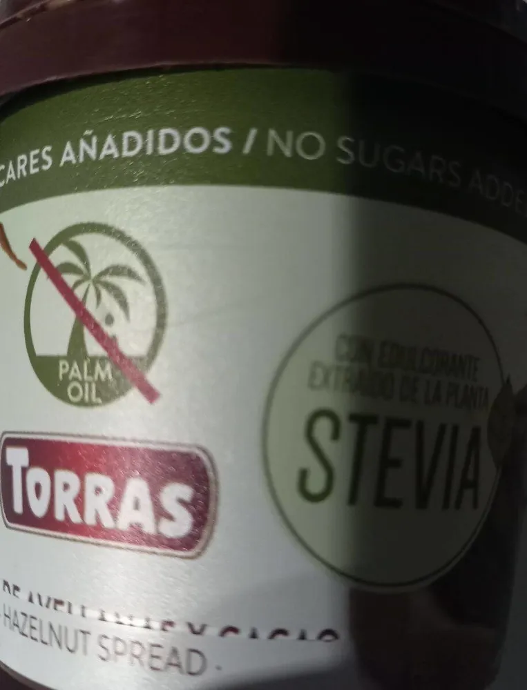Crema avellanas y cacao