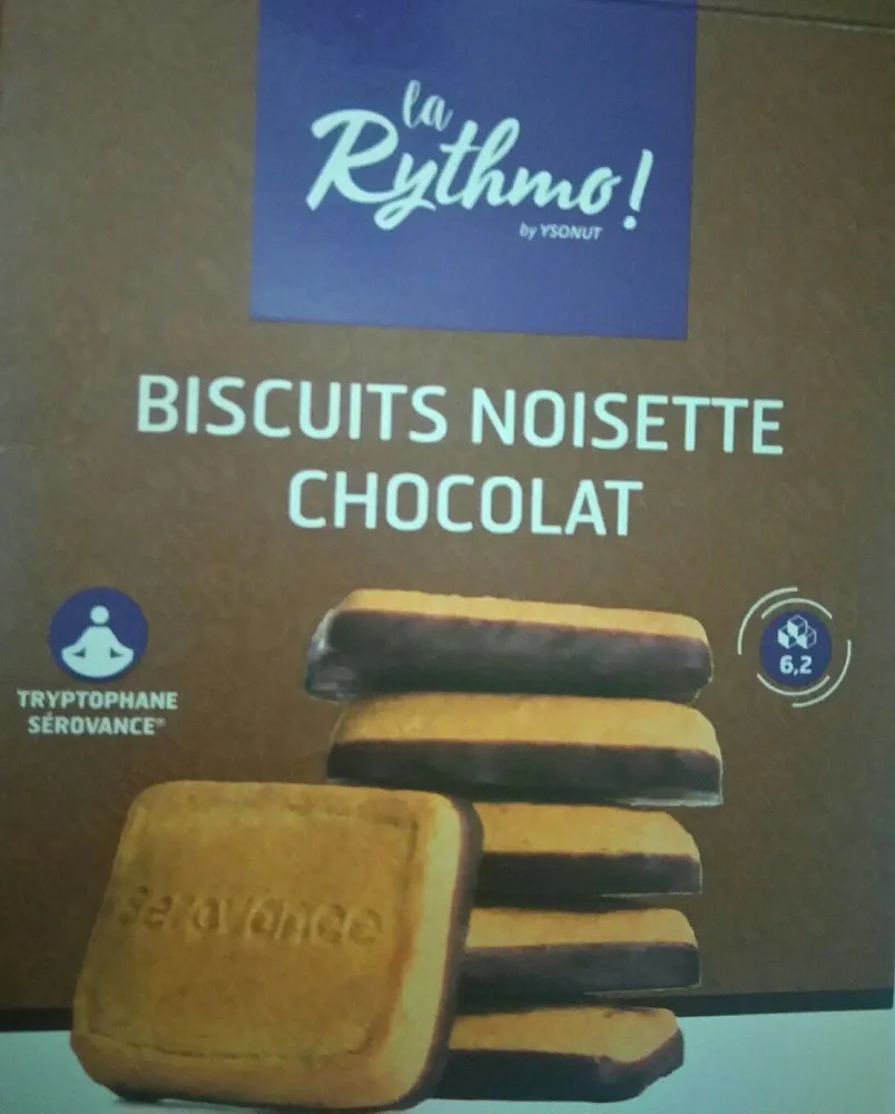 Biscuits noisette chocolat