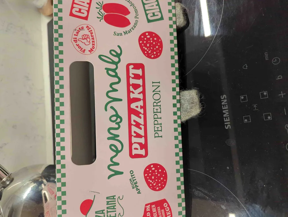 Meno Male pizzakit pepperoni