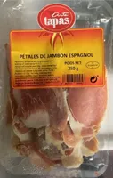 Petales de jambon espagnol