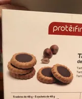 Tartaleta de    Chocolate y avellanas