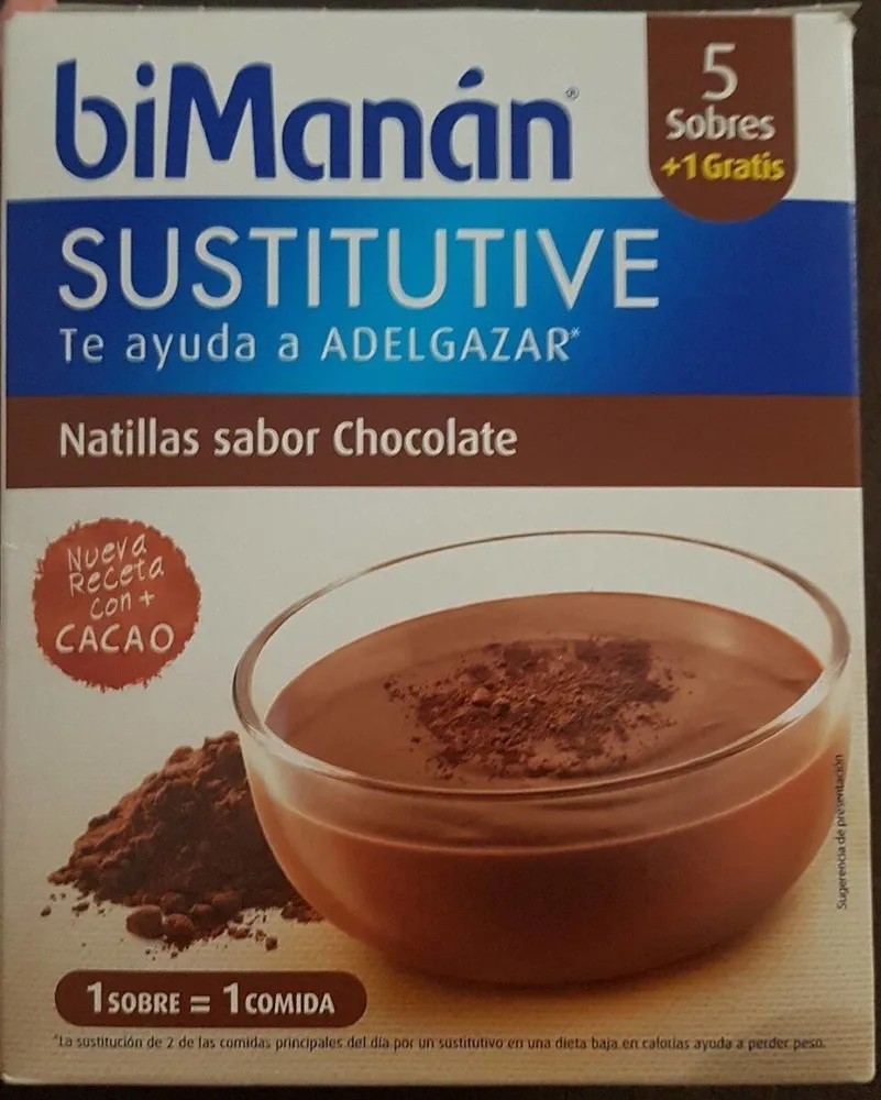 Natillas sabor chocolate