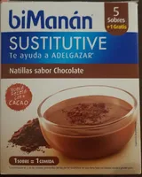 Natillas sabor chocolate