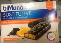 Sustitutive, chocolate negro con naranja