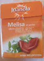 Melisa en perlas efecto relax sabor melocotón