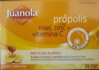 Pastillas própolis